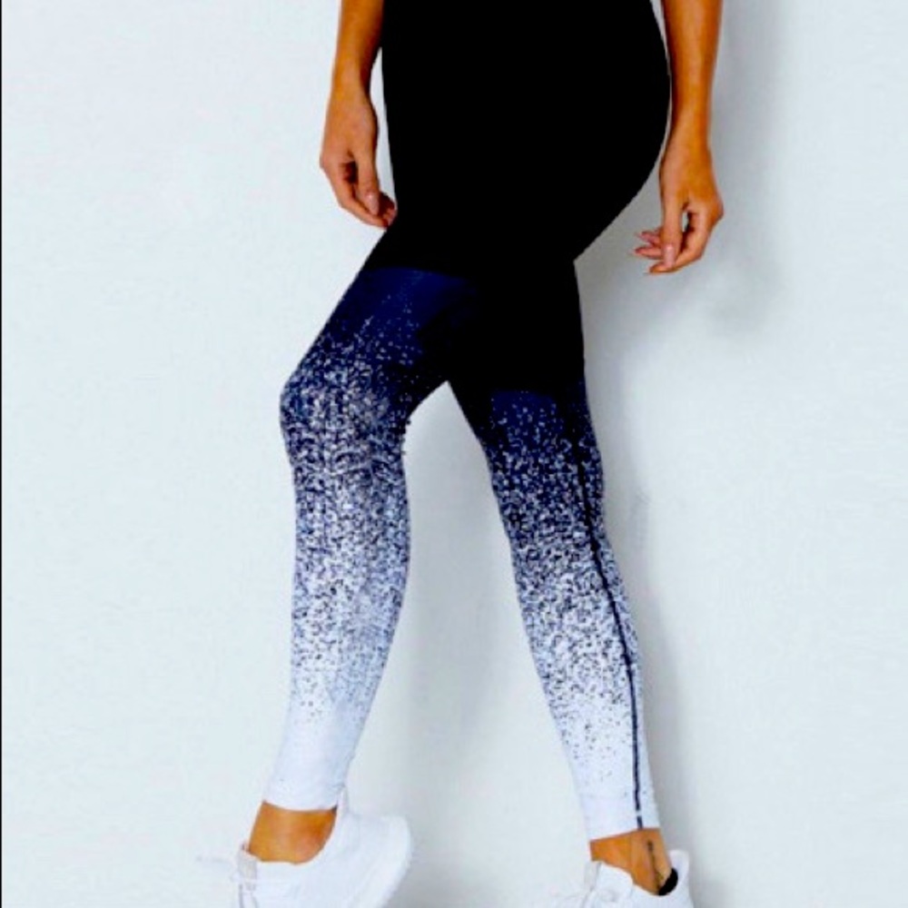 Gradient Deep Blue Pants